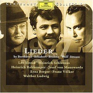 Centenary Collection 1898-1924: Lieder