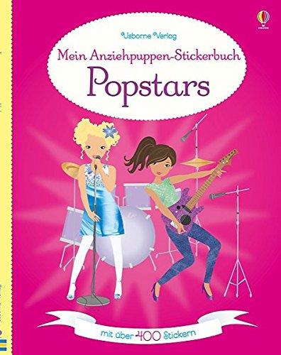 Mein Anziehpuppen-Stickerbuch: Popstars