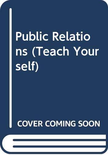 Public Relations (Teach Yourself)