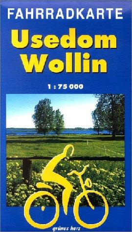 Fahrradkarte Usedom - Wollin: Mit Ostseeküsten-Radweg. 1:75.000