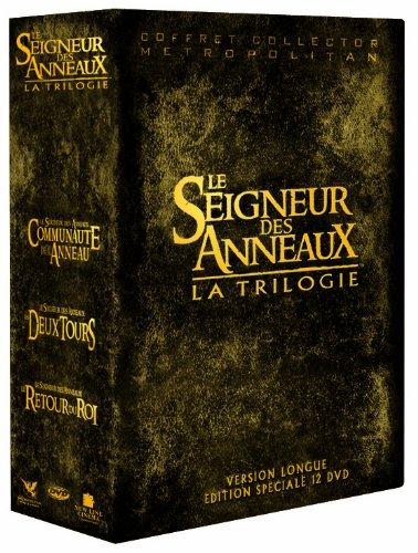 Coffret trilogie le seigneur des anneaux : la communauté de l'anneau ; les deux tours ; le retour du roi [FR Import]