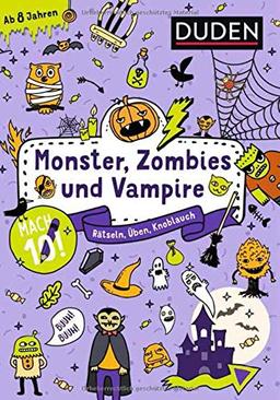 Mach 10! Monster, Zombies und Vampire - Ab 8 Jahren: Rätseln, Üben, Knobeln