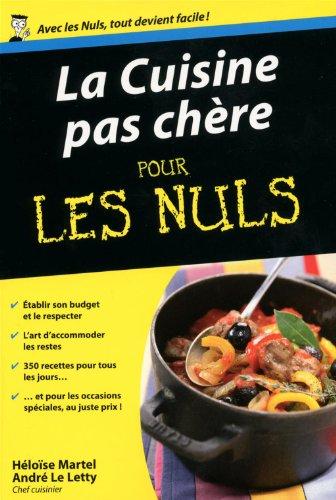 La cuisine pas chère pour les nuls