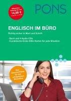 PONS Englisch im Büro. Buch mit 4 Audio-CDs und 6 Lernkarten: Richtig sicher in Wort und Schrift