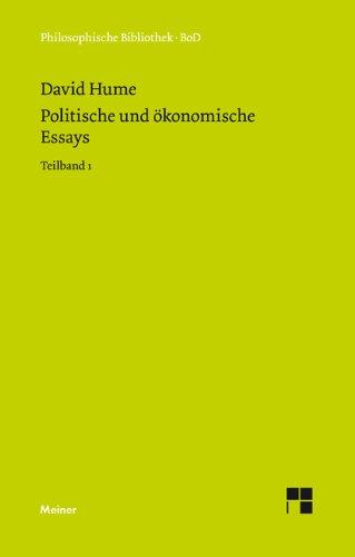 Politische und ökonomische Essays