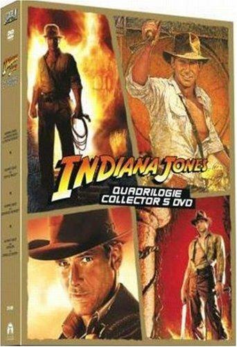 Coffret collector quadrilogie Indiana Jones 1, 2, 3 et 4 [FR IMPORT]