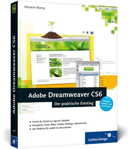 Adobe Dreamweaver CS6: Mit Beispielwebsite zum Nachbauen (Galileo Design)