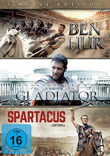 Ben Hur / Gladiator / Spartacus [4 DVDs]