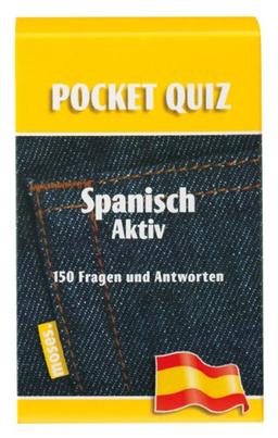 POCKET-QUIZ: SPANISCH aktiv: Spanisch aktiv. 150 Fragen und Antworten auf Karten