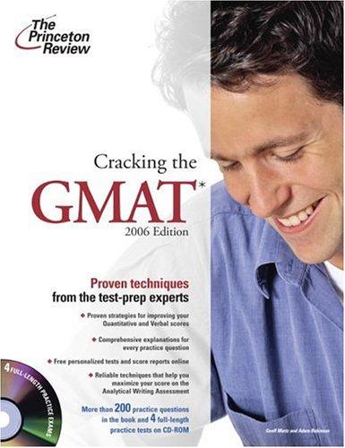 Cracking the GMAT 2007. With CD-ROM