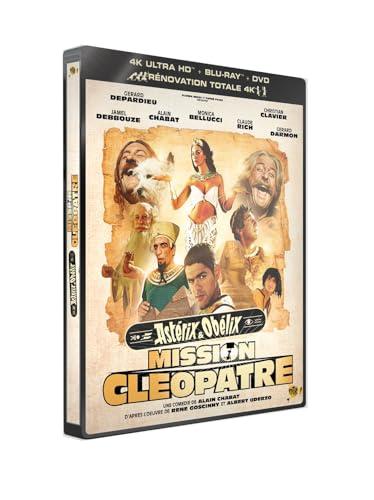 ASTÉRIX ET OBÉLIX : MISSION CLÉOPÂTRE - Combo UHD 4K + Blu ray + DVD + DVD Bonus- Steelbook- Edition limitée