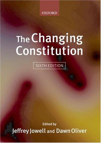 The Changing Constitution