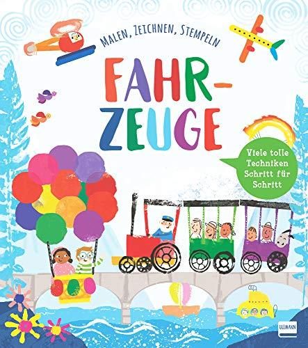 Fahrzeuge: Malen, Zeichnen, Stempeln