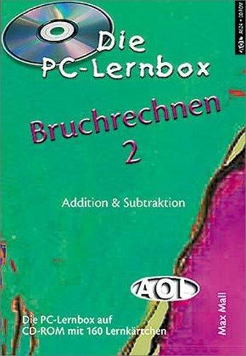 Bruchrechnen, 1 CD-ROMAddition & Subtraktion. Für Windows 95/98 oder 2000. CD-ROM m. 160 Lernktn. Für Sekundarstufe u. Erwachsenenbildung