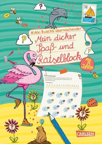 Rätselspaß Grundschule: Mein dicker Spaß- und Rätselblock: Ab 8 Jahren | Knobelspaß und abwechslungsreiche Rätsel für Freizeit und Ferien für Mädchen und Jungen