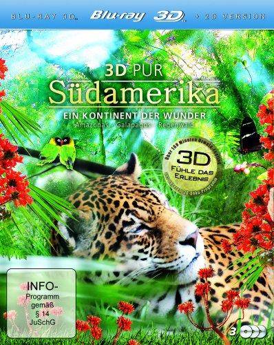 3D Pur - Südamerika - Ein Kontinent der Wunder [3D Blu-ray] [Collector's Edition]