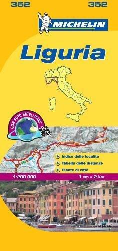 Liguria - Michelin Local Map 352 (Mapas Local Michelin)