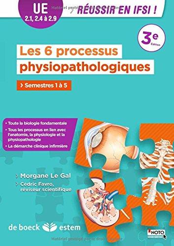 Les 6 processus physiopathologiques : UE 2.1, 2.4 à 2.9 - semestres 1 à 5