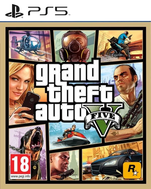 GTA 5 - Grand Theft Auto V für PS5 (100% UNCUT) (Deutsche Verpackung)