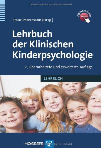 Lehrbuch der Klinischen Kinderpsychologie