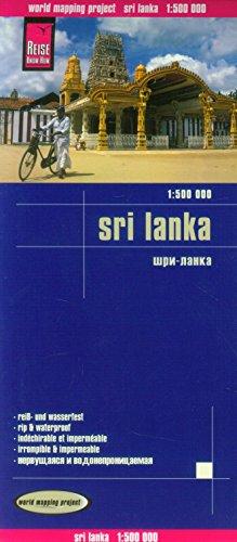 Reise Know-How Landkarte Sri Lanka (1:500.000): world mapping project