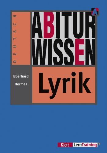 Abiturwissen: Lyrik