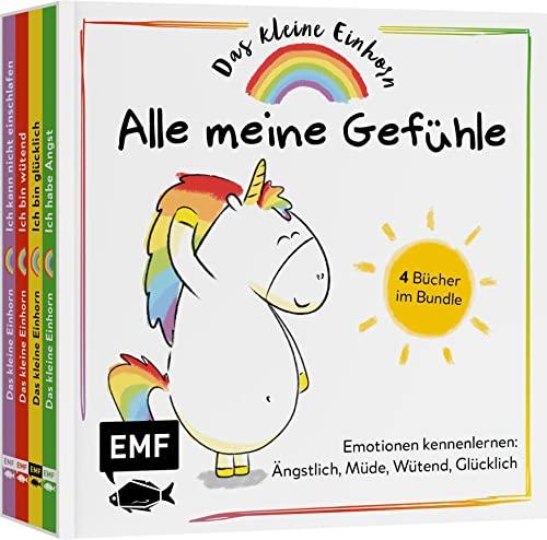 Alle meine Gefühle – Emotionen kennenlernen mit dem kleinen Einhorn: 4 Bücher im Bundle: Ängstlich, Müde, Wütend, Glücklich