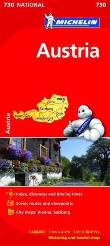 Austria (Michelin National Maps)