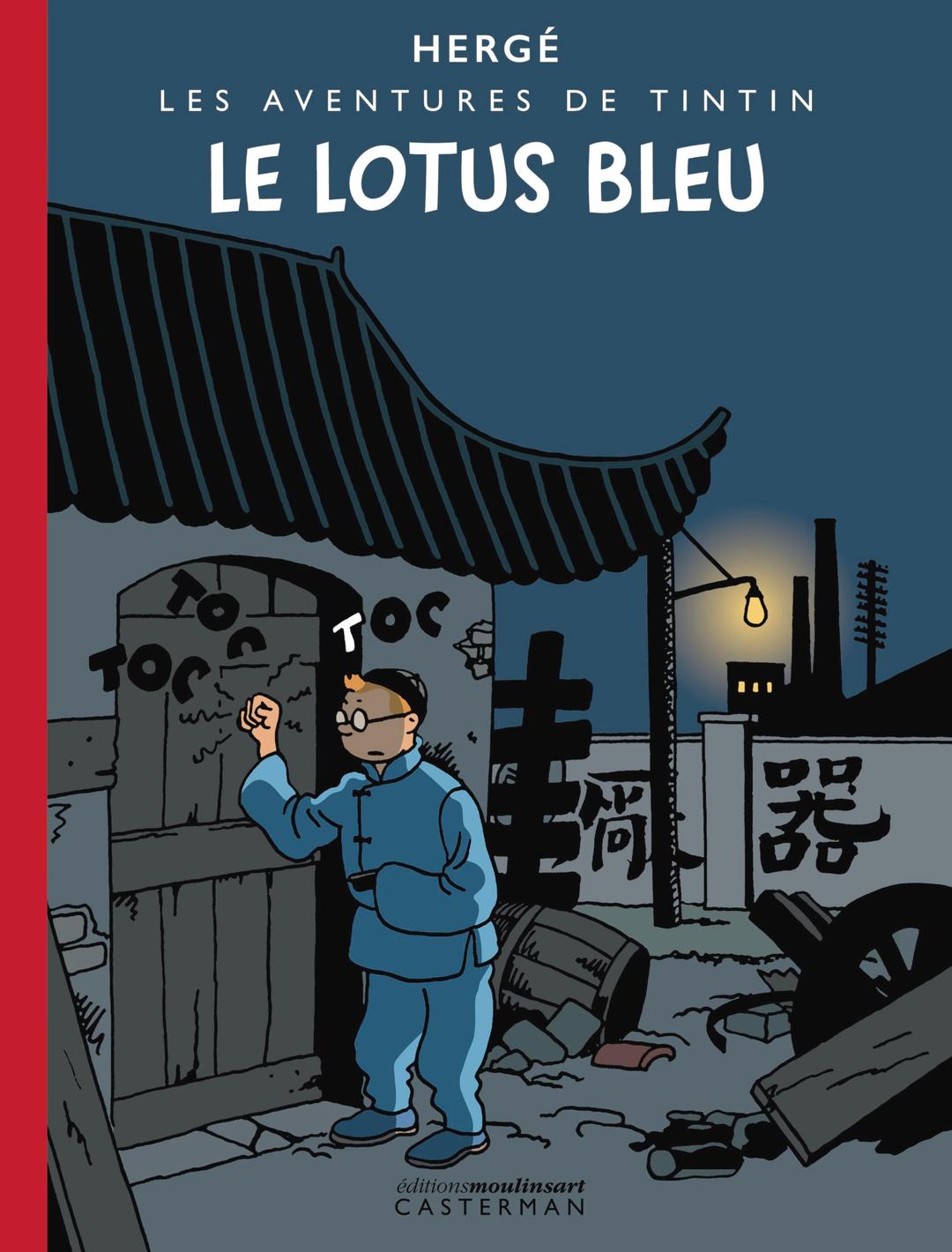 Les aventures de Tintin. Le lotus bleu