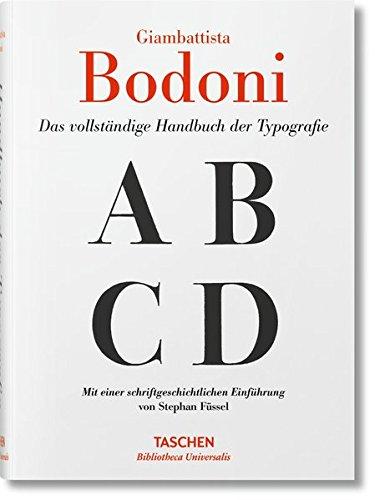 Bodoni. Handbuch der Typografie