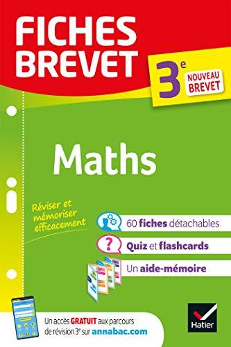 Maths, 3e : nouveau brevet