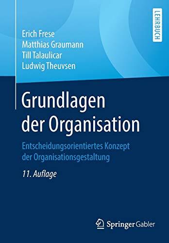 Grundlagen der Organisation: Entscheidungsorientiertes Konzept der Organisationsgestaltung