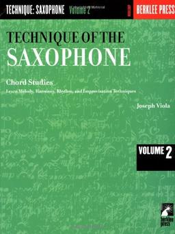 Technique of the Saxophone - Volume 2: Chord Studies