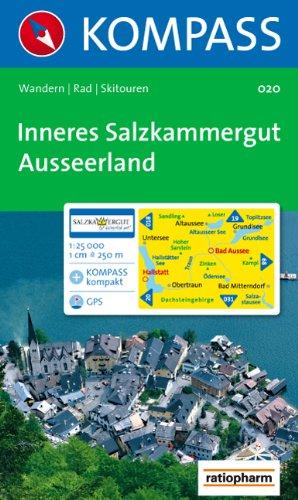 Inneres Salzkammergut, Ausseerland: 1 : 25 000. Wandern / Rad / Skitouren. GPS-genau.