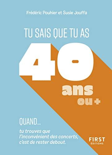 Tu sais que tu as 40 ans ou + quand... : tu trouves que l'inconvénient des concerts, c'est de rester debout