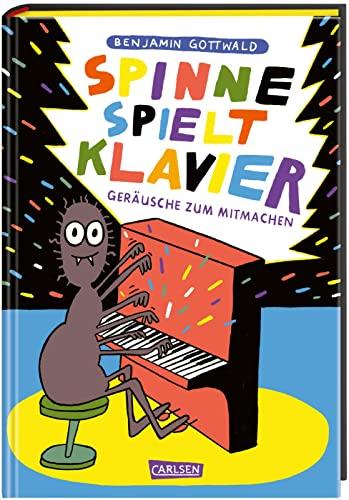 Spinne spielt Klavier: Geräusche zum Mitmachen