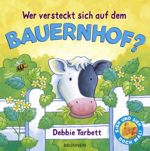 Wer versteckt sich auf dem Bauernhof? Zieh und sieh doch mal!