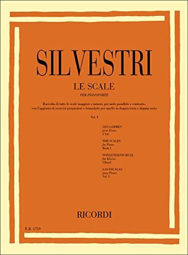 Le Scale Per Pianoforte(Vol.1-Raccolta Di Tutte Le Scale Maggiori E Minori Per Moto Parallelo E Contrario-Con L'aggiunta Di Esercizi Preparatori E Formulario Per Quelle in Doppia Terza ...)