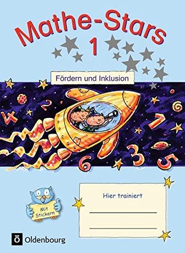 Mathe-Stars - Fördern und Inklusion / 1. Schuljahr - Übungsheft