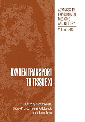 Oxygen Transport to Tissue XI (Advances in Experimental Medicine and Biology, Band 248)