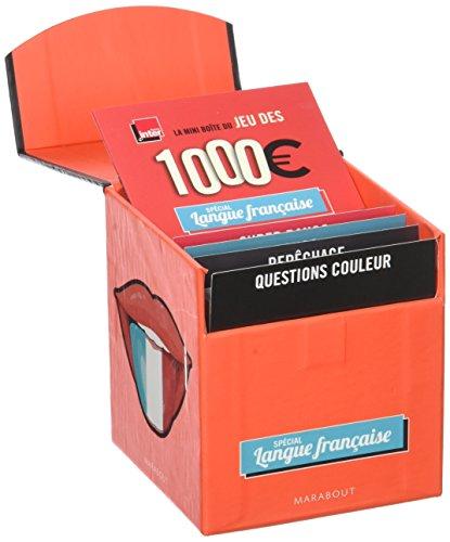 La mini-boîte du jeu des 1.000 euros : spécial langue française