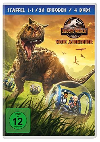 Jurassic World - Neue Abenteuer - Staffel 1-3 [4 DVDs]