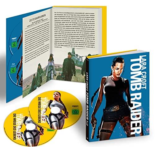 Lara Croft: Tomb Raider 1+2 - Mediabook - Limited Edition [Blu-ray]