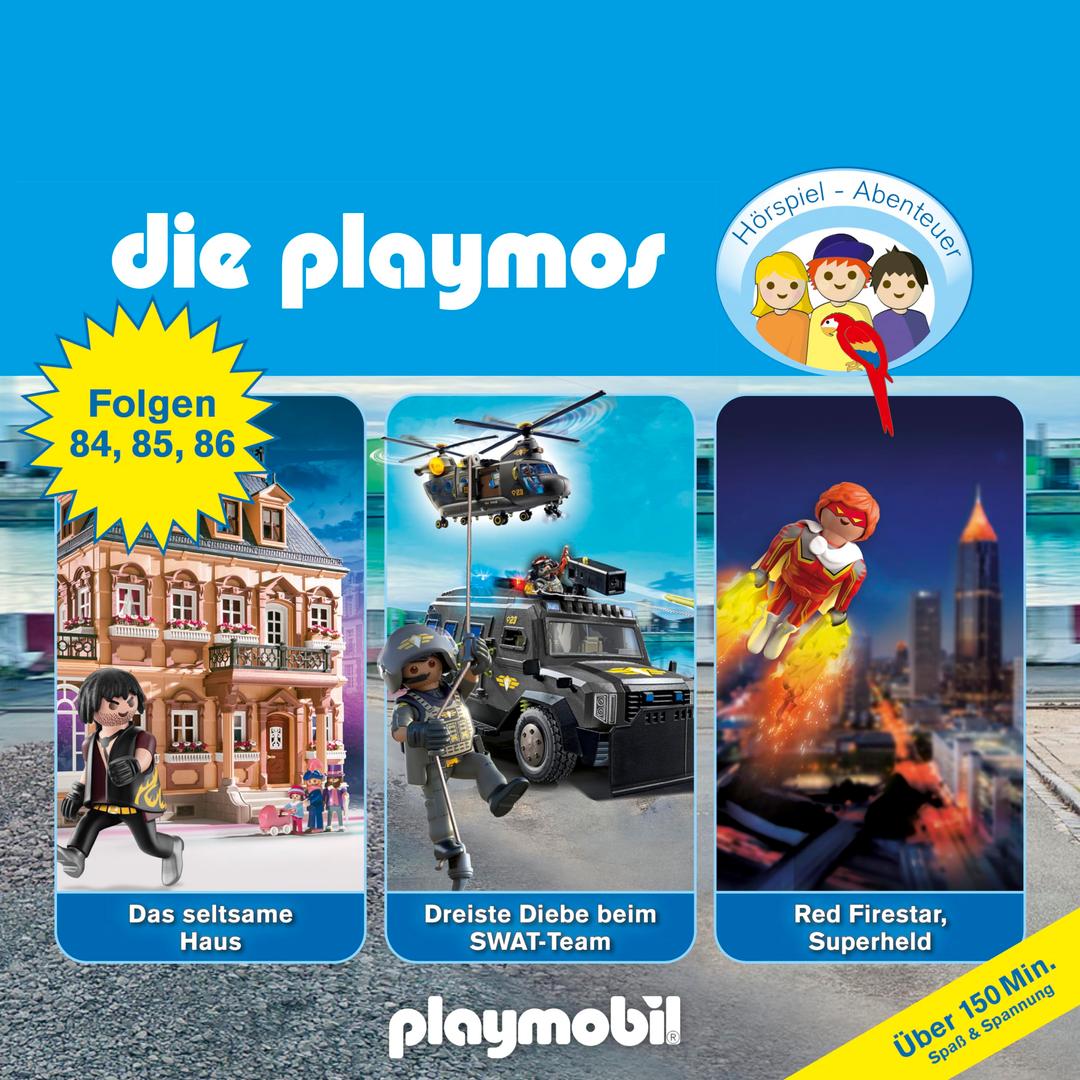 Die Playmos - Hörspiel-Box Folgen 84-86 (Das Original Playmobil Hörspiel)