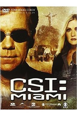 Csi Miami (5ª Temporada) (Import) (Dvd) (2008) David Caruso; Adam Rodriguez; Kha