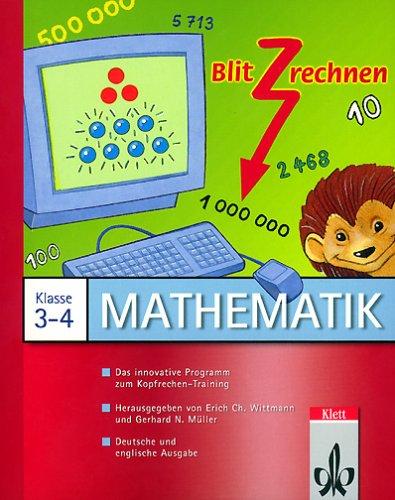 Blitzrechnen - Kopfrechnen Klasse 3 + 4