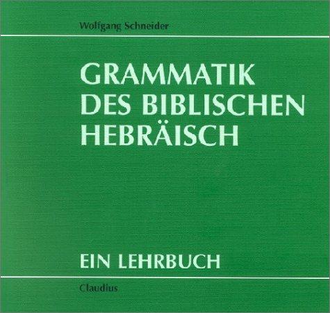 Grammatik des Biblischen Hebräisch