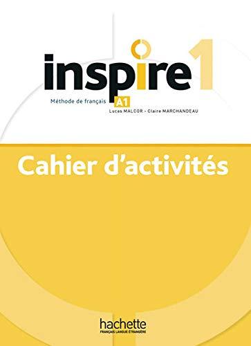 Inspire 1 – Internationale Ausgabe: Méthode de français / Arbeitsbuch mit Beiheft und Code