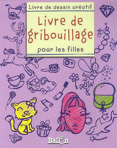 Livre de gribouillage pour les filles : mauve