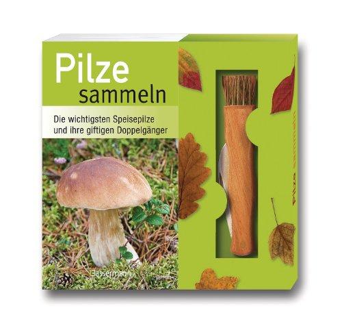 Pilze sammeln-Set: Die wichtigsten Speisepilze und ihre giftigen Doppelgänger. Buch und Pilzmesser